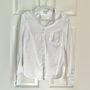 🟢 Boden EUC White Button-Down 🟢